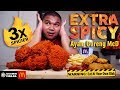 (NEW!) 9X Ketol Ayam Goreng 🔥MCD 3X EXTRA SPICY🔥 Challenge! (Malaysia🇲🇾) - MUKBANG | Eating Show