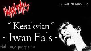 Download Lagu Iwan Fals Kesaksian... MP3 Gratis