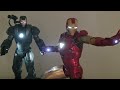 Sideshow Iron Man Mark VI and War Machine Statue 1/4 scale - Review and Sharing