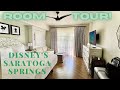 Disney's Saratoga Springs Resort Deluxe Studio Room Tour - August 2022