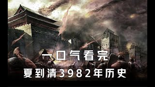 中国历史长河尽收眼底！夏朝到清朝3982年历史一次看个够  #一口气看完系列   #历史解说