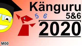 Klasse 5/6 von 2020 - Känguru der Mathematik