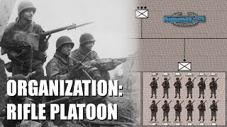 Organization of the WWII U.S. Army Infantry Rifle Platoon