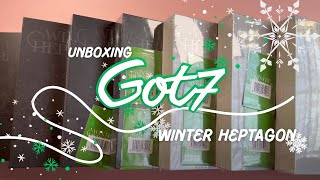 Got7 ‘Winter Heptagon’ Unboxing | I’m so sorry Ahgase 😅