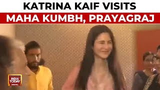 Katrina Kaif Joins Celebrity Pilgrimage At Mahakumbh In Prayagraj, Takes Holy Dip | India Today