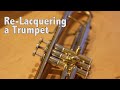 Re-Lacquering a Trumpet