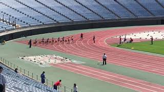 2018 宮城県通信陸上 ２年女子100m決勝