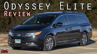 2016 Honda Odyssey Elite Review - Better Than A Station Wagon??