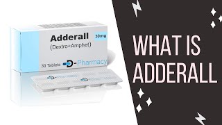 What is the use of Adderall or Amphetamine/Dextroamphetamine? #adhd #medicine