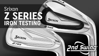 Srixon New 2018 Z series iron testing