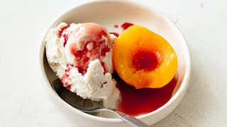 Easy Peach Melba Recipe