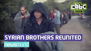 Syrian brothers reunited - CBBC Newsround