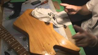 Ibanez X Series Bass Guitar Assembly