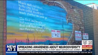 Arizona artist spreads neurodiversity awareness using murals