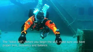 SwedTech Diving, Basic Skills - Valve drill