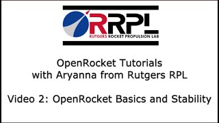 OpenRocket 2 - Stability and Navigating OpenRocket