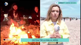 Stirile Kanal D - Au dat startul petrecerilor de 1 mai la Vama Veche! | Editie de pranz