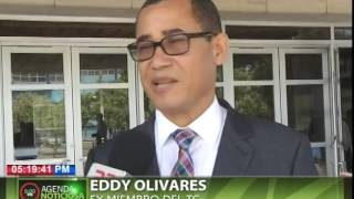 Eddy Olivares valora sentencia del TC  que favoreció JCE