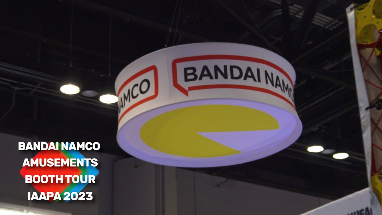 IAAPA 2023: The Bandai Namco Amusements Booth - YouTube