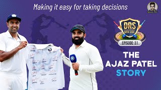 The Ajaz Patel Story | DRS with Ash | R Ashwin #AjazPatel