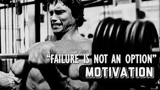 FAILURE IS NOT AN OPTION ! Next Level ! #motivation #motivational #fitness #viral