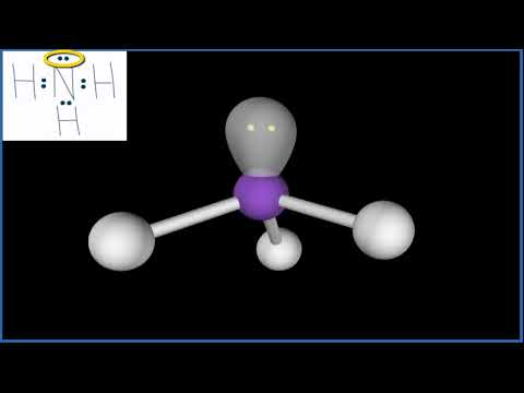 What is the effect of having non-bonding electrons?