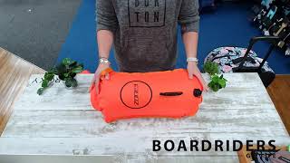 The  Zone 3 Swim buoy and how to use it