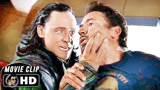 Iron Man Vs Loki Scene | THE AVENGERS (2012) Sci-Fi, Robert Downey Jr., Movie CL