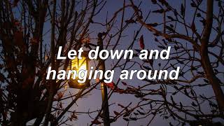 Let Down - Radiohead - Lyrics