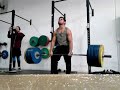 210kg deadlift beltless 100%raw @78kg