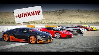 Porsche 991 Turbo S VS Ferrari F430 VS 700HP Audi S8 VS Mustang Shelby