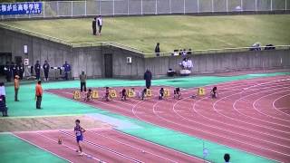 20140420中部選手権男子100準決勝3組