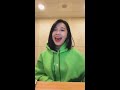 190330 인스타 라이브 정은지 너나 해 piano man 원곡 마마무