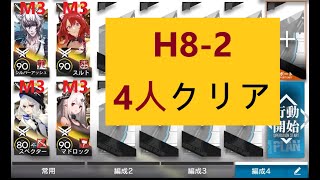 【アークナイツ 】H8-2 4人クリア 「狂夜作戦 \