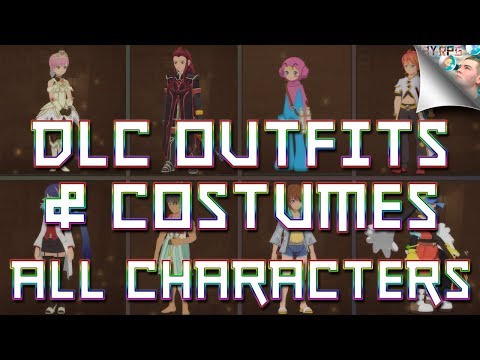 Tales of Vesperia Definitive Edition: ALL DLC Outfits & Costumes (All Characters) How to Redeem