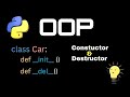 Constructor & Destructor in Python OOP – Explained for Beginners!