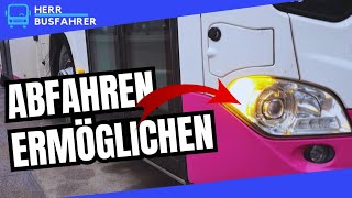 Muss ich ein Bus Vorrang gewähren wenn er die Haltestelle verlässt? #herrbusfahrer