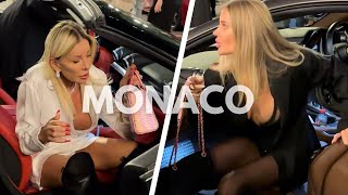 MONACO SUPERCARS AND LADIES NIGHTLIFE - CARSPOTTING