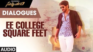 Ee College Square Feet Dialogue | Savyasachi Movie | Naga Chaitanya, Nidhi Agarwal | MM Keeravaani