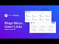 Mega Menu Inner Links Widget for Elementor