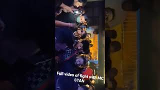 full video of the fight with #mcstan #trending #viral #1million #fight #rapper #india #pune #bigboss