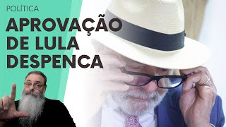 APROVAÇÃO de LULA em QUEDA LIVRE explica DESESPERO do GOVERNO com DOLAR, META e outras BESTEIRAS