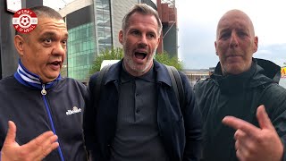 Jamie Carragher: Cheering for Manchester United!