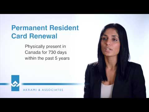 Permanent Residence PR Card Renewal Permanent Residence PR Card Renewal