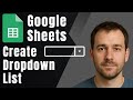 Google Sheets: How to Create a Dropdown List (2025 Tutorial)