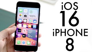 iOS 16 OFFICIAL On iPhone 8! (Review)