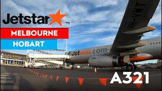 POST-LOCKDOWN JETSTAR A321: MELBOURNE TO HOBART ECONOMY FLIGHT REVIEW