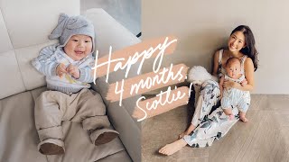 BABY UPDATE: Scottie is 4 months YOUNG! | Kryz Uy