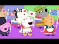 suzy sheep s leaving party with peppa pig peppa pig official family kids cartoon