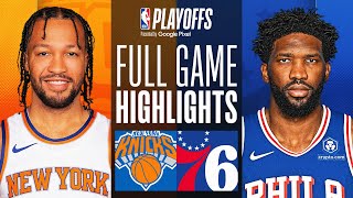 Game Recap: Knicks 118, 76ers 115